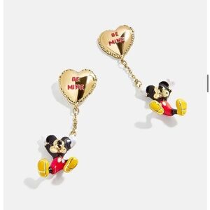 BaubleBar Disney Mickey Mouse Be Mine Heart Balloon Earrings